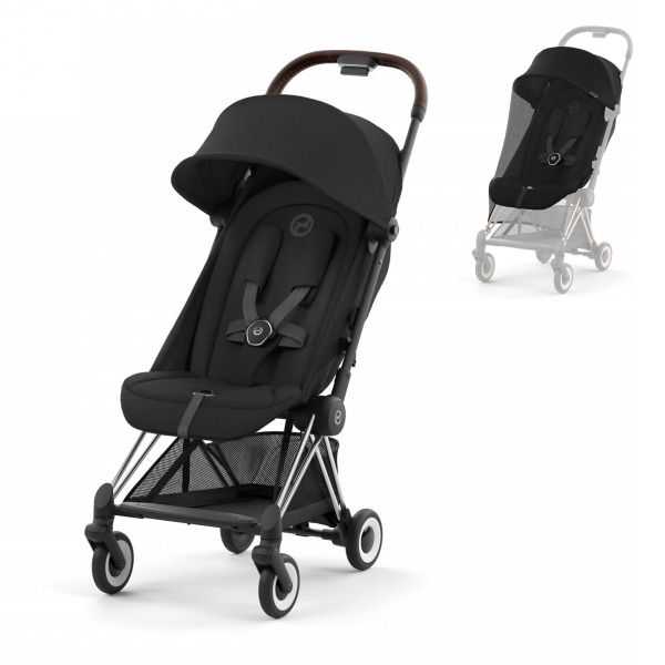 CYBEX Platinum COYA - Sepia Black/Chrome